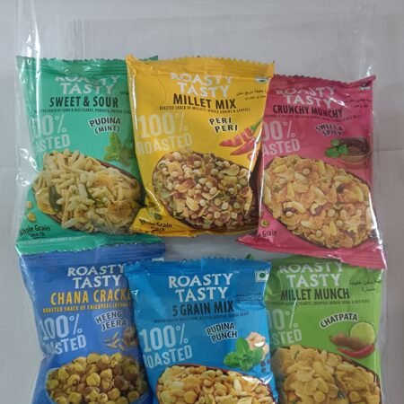 ROASTED SNACKS SET 10 ASSORTED FLAVOURS 250 GM
